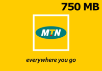 MTN 750 MB Data Mobile Top-up NG