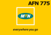 MTN 775 AFN Mobile Top-up AF