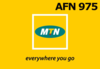 MTN 975 AFN Mobile Top-up AF