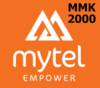 Mytel 2000 MMK Mobile Top-up MM