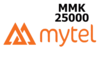 Mytel 25000 MMK Mobile Top-up MM