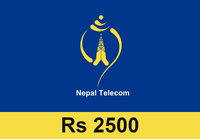 NTC Rs2500 Mobile Top-up NP