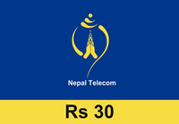 NTC Rs30 Mobile Top-up NP