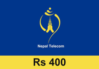 NTC Rs400 Mobile Top-up NP