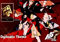  Persona 5 Royal - Phantom Thieves Dynamic Theme DLC EU PS4 CD Key