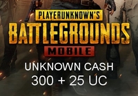 PUBG Mobile - 300 + 25 UC US CD Key
