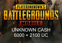 PUBG Mobile - 6000 + 2100 UC CD Key