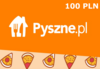 Pyszne.pl 100 PLN Gift Card PL