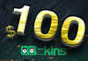 QQSkins $100 Wallet Card
