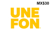 Unefon MX$30 Mobile Top-up MX
