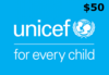 Unicef $50 Gift Card US