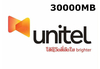 Unitel 30000MB Data Mobile Top-up LA
