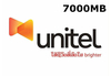 Unitel 7000MB Data Mobile Top-up LA
