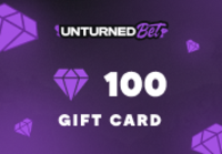 Unturned Bet 100 Gem Gift Card
