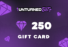 Unturned Bet 250 Gem Gift Card
