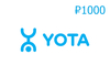 Yota ₽1000 Mobile Top-up RU