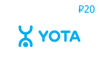 Yota ₽20 Mobile Top-up RU