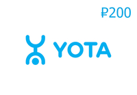 Yota ₽200 Mobile Top-up RU