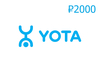 Yota ₽2000 Mobile Top-up RU