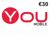 You Mobile €30 Mobile Top-up ES
