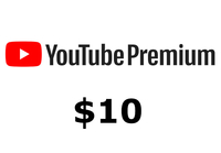 YouTube Premium $10 Gift Card US