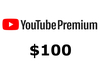 YouTube Premium $100 Gift Card US