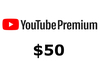 YouTube Premium $50 Gift Card US