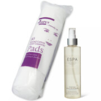 ESPA Purifying Micellar Cleanser 200ml and Cotton Wool Pads Bundle