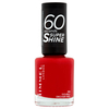 Rimmel 60 Seconds Super Shine Nail Polish 8ml (Various Shades) - Double Decker Red
