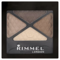 Rimmel Glam Eyes Quad Eyeshadow - Smokey Brown