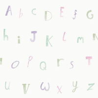 Albany Wallpaper Alphabet 12562