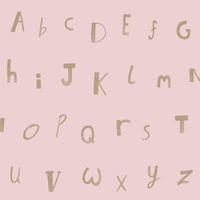 Albany Wallpaper Alphabet 12563