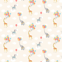 Albany Wallpaper Animal Balloons 91042
