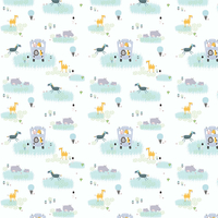 Albany Wallpaper Animal bus 38114-1