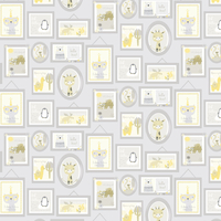 Albany Wallpaper Animal Frames 90970