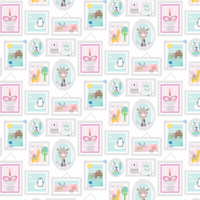 Albany Wallpaper Animal Frames 90971