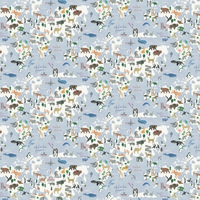 Albany Wallpaper Animal Maps 13250
