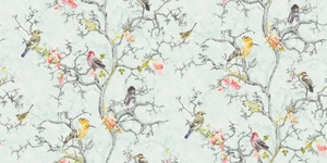 Albany wallpaper Bird Watch Duckegg,  97890