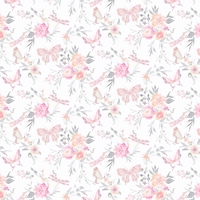 Albany Wallpaper Botanical Butterfly 90260