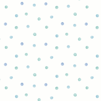 Albany Wallpaper Watercolour Polka Dots 91001