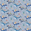 Albany Wallpaper Whale Town 13220