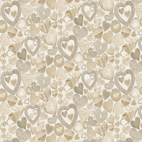 Albany Wallpaper Wooden Hearts 102570