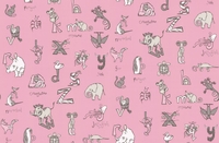 Albany Wallpapers Animal Alphabet,  KC2012