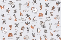Albany Wallpapers Animal Alphabet,  KC2013