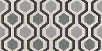 Albany Wallpapers Geo Black/Silver,  20133