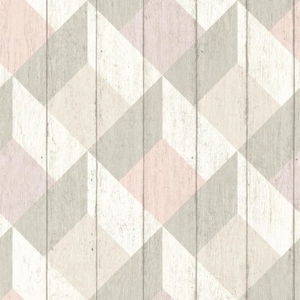 Albany Wallpapers Geometric Wood Panelling,  UN3204