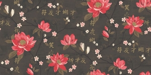 Albany Wallpapers Kaori Red & Charcoal,  97840