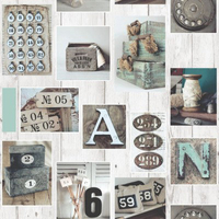 Albany Wallpapers Signage,  J95404