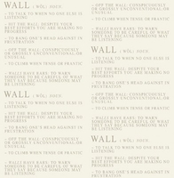 Albany Wallpapers Talk to the Wall,  97660