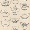Albany Wallpapers Teapots Black,  20120